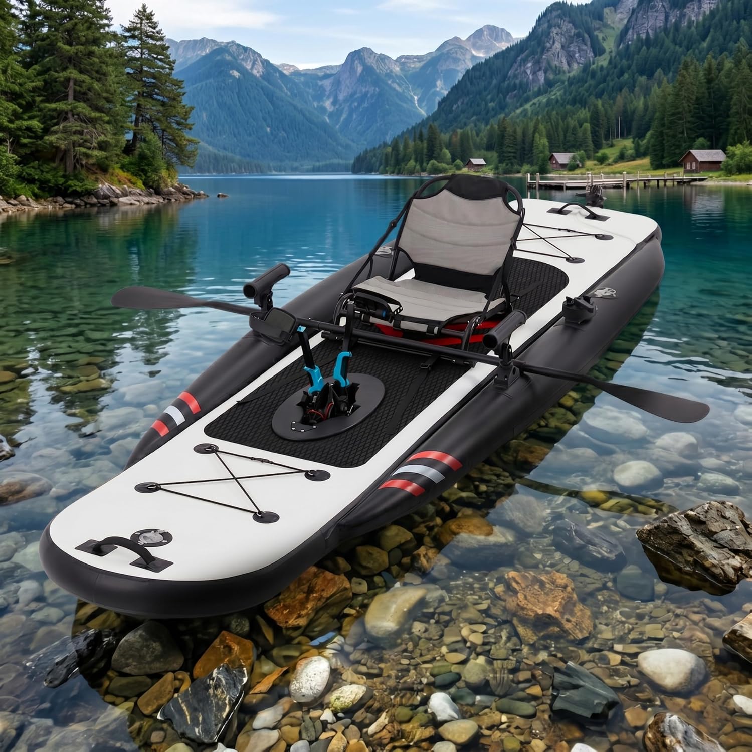 Fishing Kayak Inflatable - Kayak de pêche gonflable en PVC
