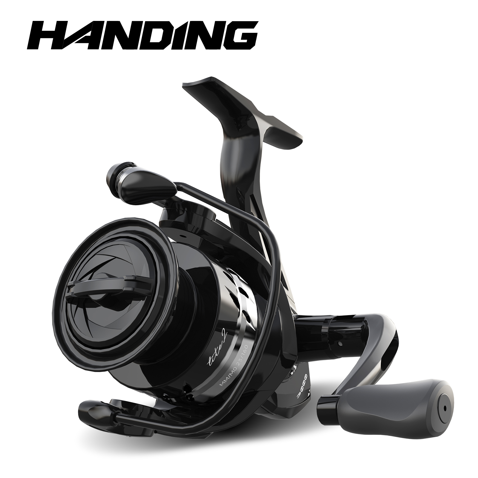 Kastking Reel Zephyr - HANDING Lite Moulinet Spinning Noir avec