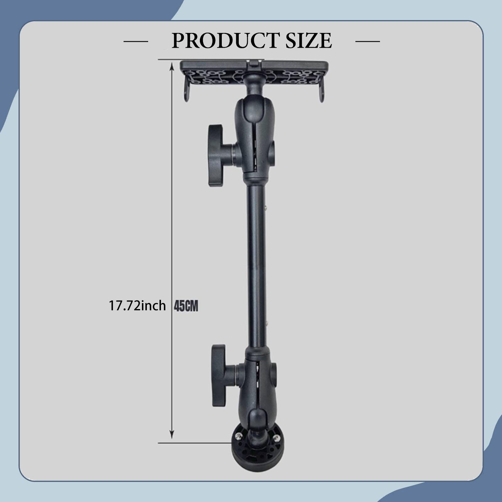 Fishing Kayak Fish Finder Mount - Base de montage universelle pour détecteur