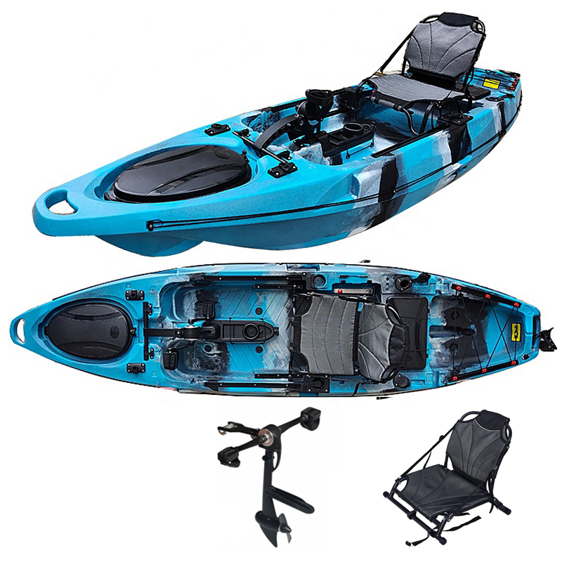 Kayak de pêche motorisé de 10, - Fishing Kayak Trolling Motor avis et prix