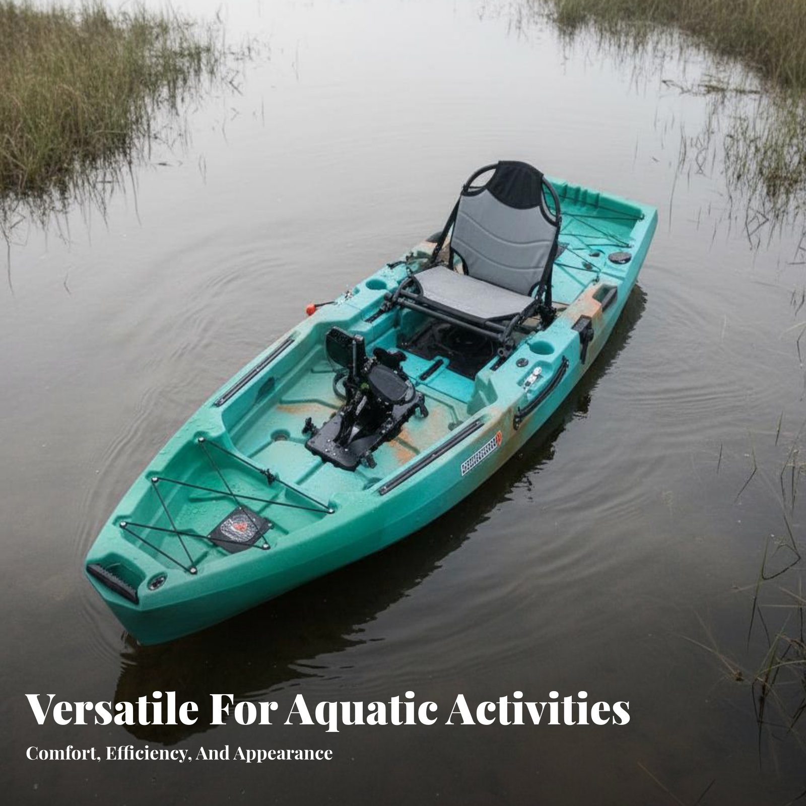 Bateau de pêche à pédales plia - Fishing Kayak Pedal Drive avis et prix