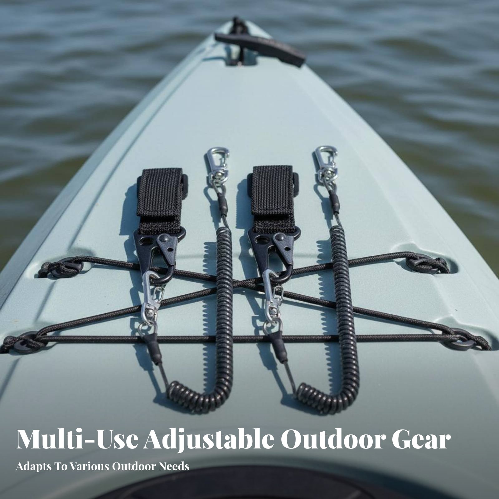 Laisse de pêche rétractable et - Fishing Kayak Paddle Leash avis et prix