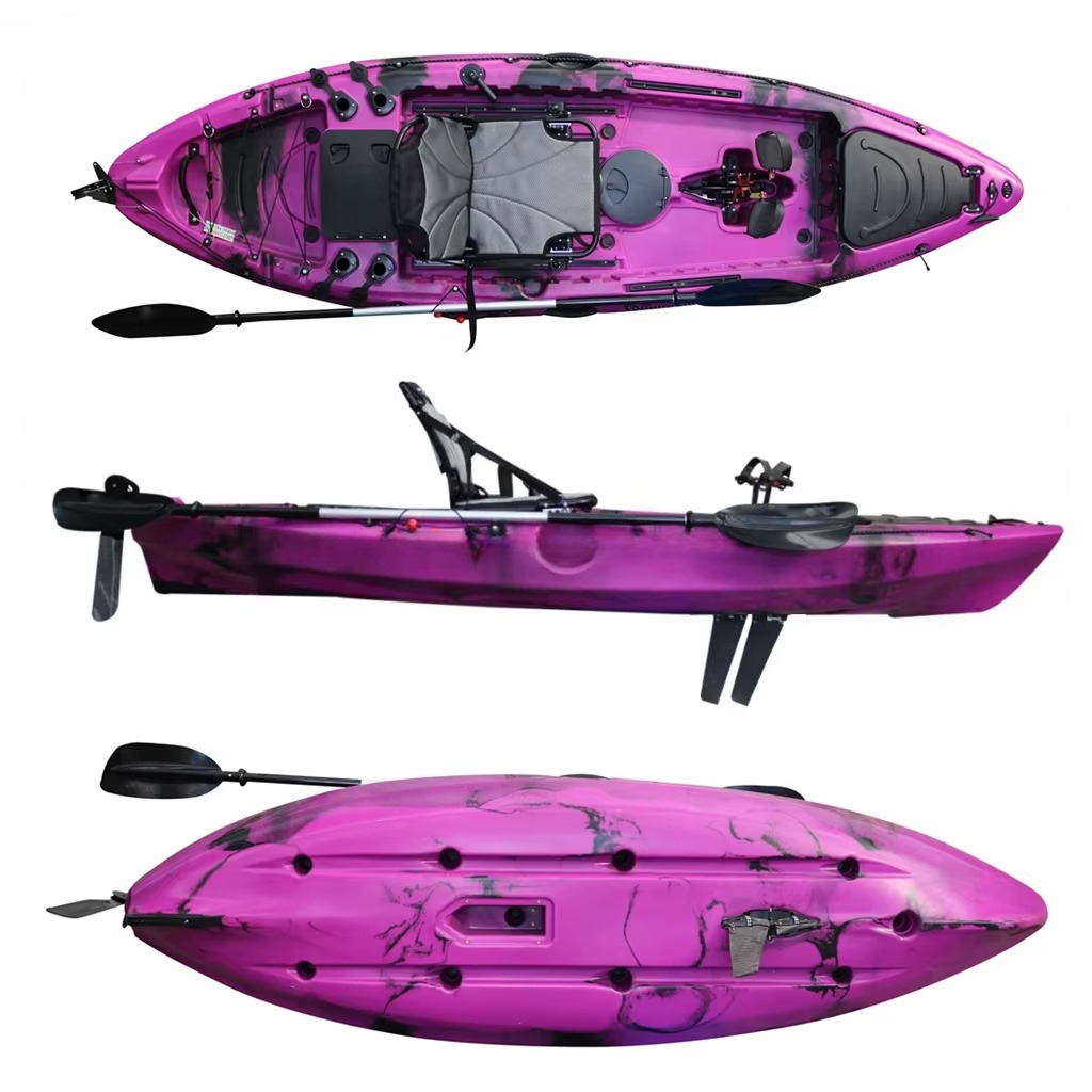 Kayak de pêche en plastique de - Fishing Kayak Pedal Drive avis et prix