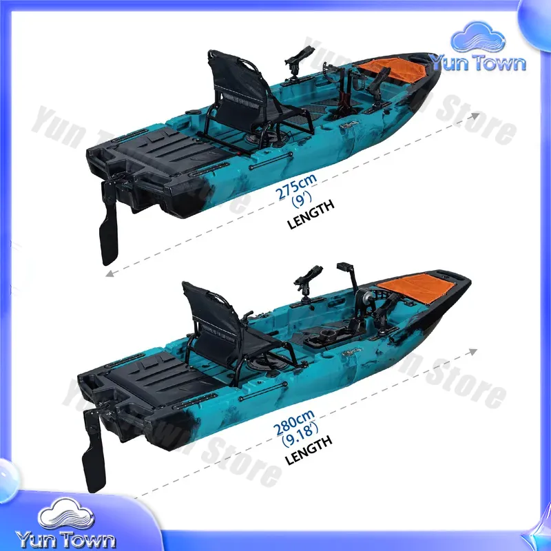 Kayak modulaire 9,5 pieds, kay - Fishing Kayak Pedal Drive avis et prix